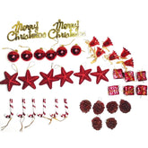 Christmas Decoration Kit Red - 0626